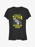 dark fantasy anime Female Titan Annie Girls T-Shirt