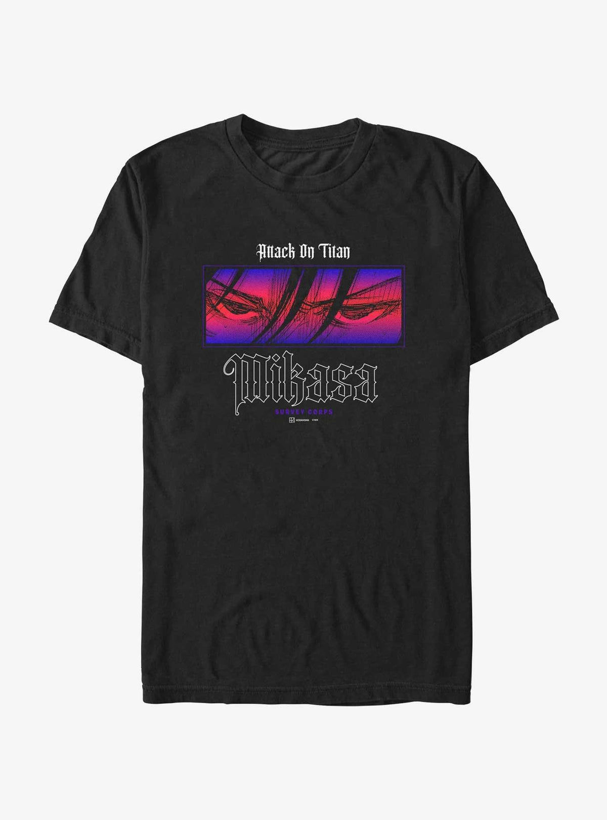dark fantasy anime Mikasa Eye T-Shirt