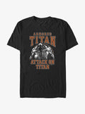 dark fantasy anime Armored Titan Reiner T-Shirt