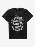 wizard school I Solemnly Swear Mineral Wash T-Shirt