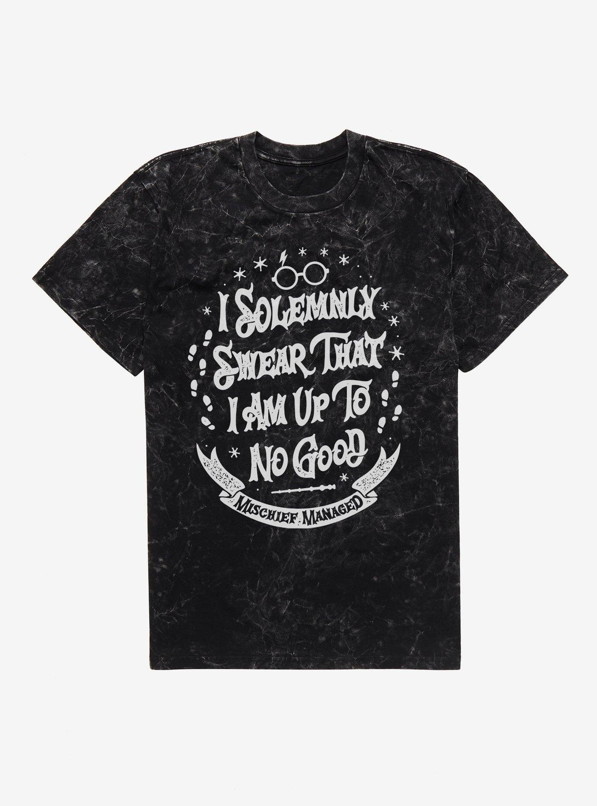 wizard school I Solemnly Swear Mineral Wash T-Shirt