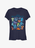 island alien duo Experiments Girls T-Shirt
