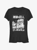 dark fantasy anime Levi On The Hill Girls T-Shirt