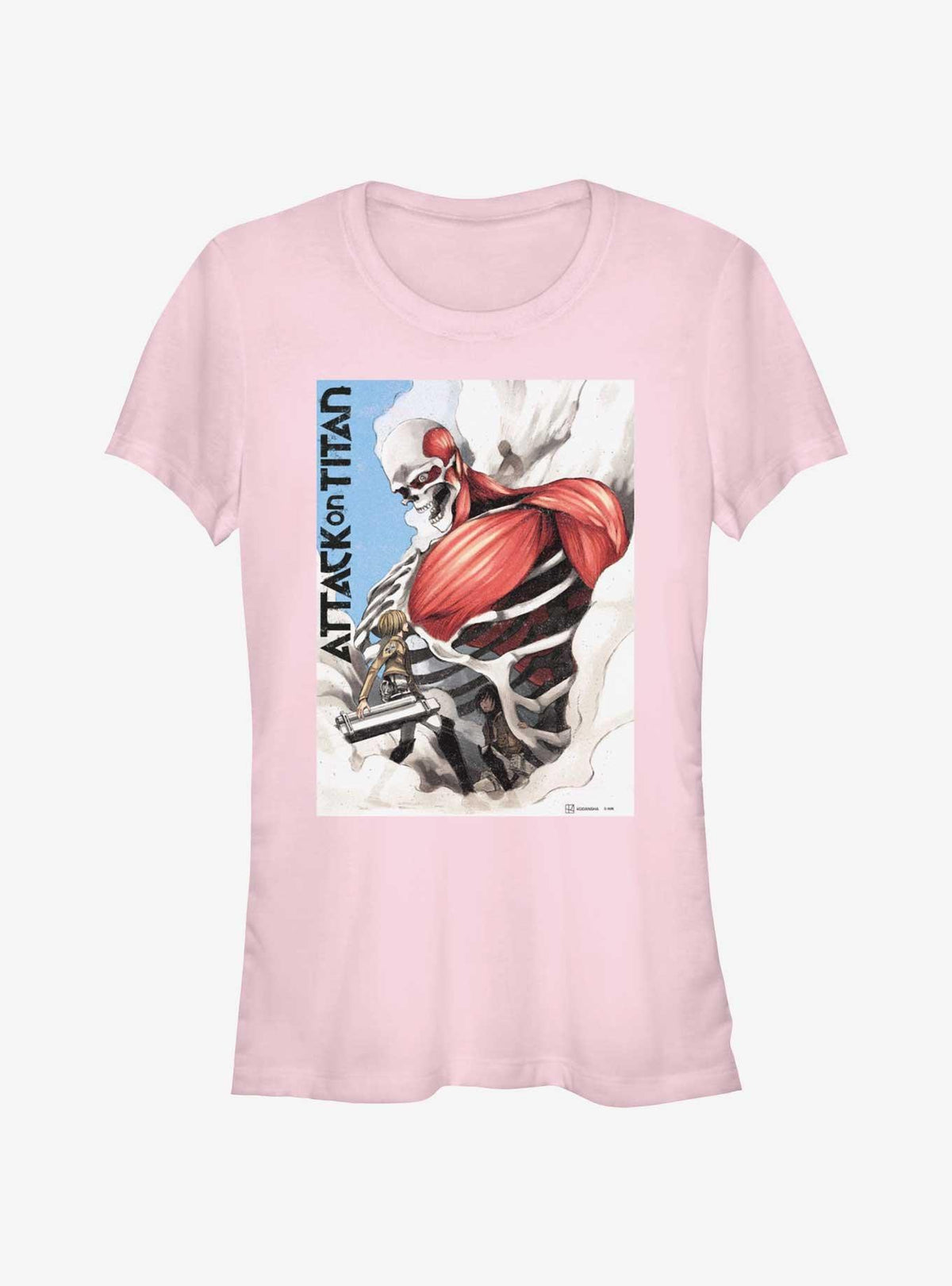dark fantasy anime In The Clouds Girls T-Shirt
