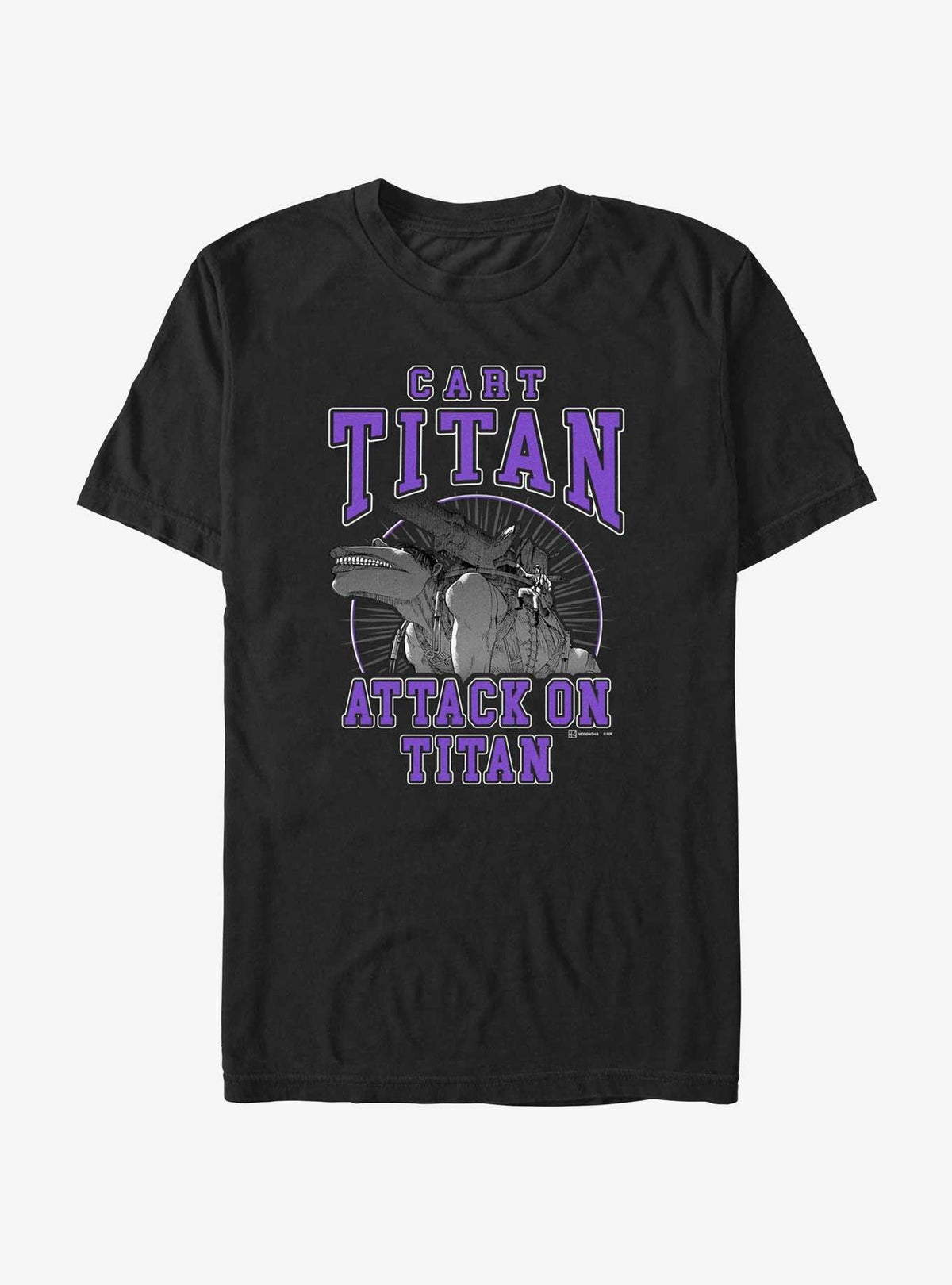 dark fantasy anime Cart Titan Jersey T-Shirt