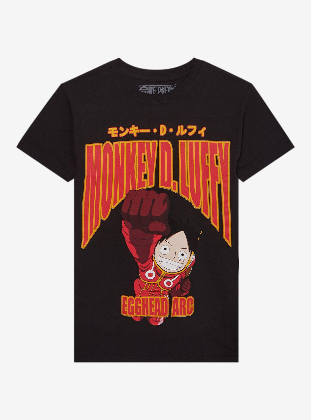 pirate anime Monkey D Luffy Egghead Arc Girls T-Shirt