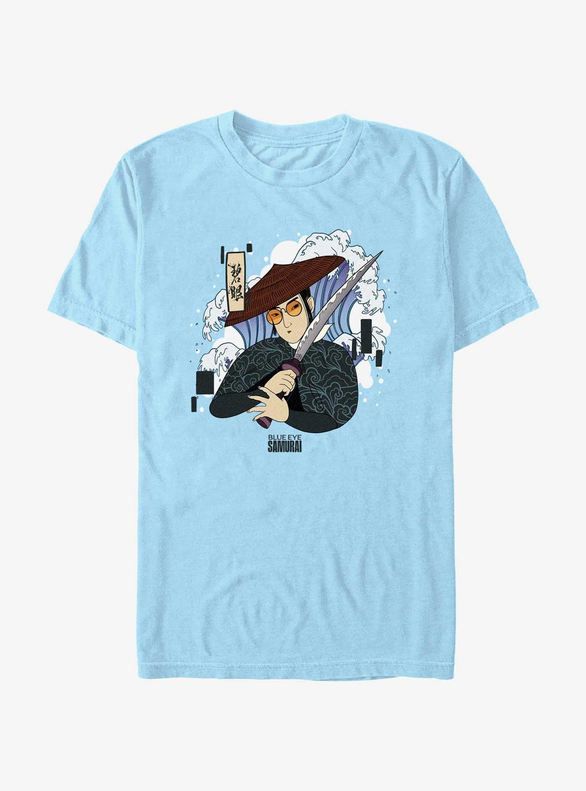Blue Eye Samurai Mizu Japanese Art Style T-Shirt 2