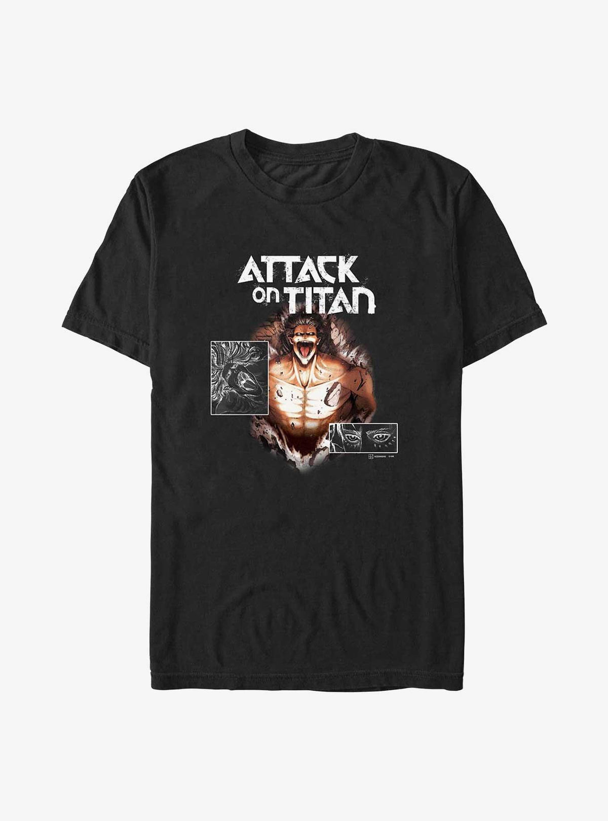 dark fantasy anime Attack Titan Big Tall T-Shirt