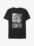 dark fantasy anime Eren Manga Collage Extra Soft T-Shirt