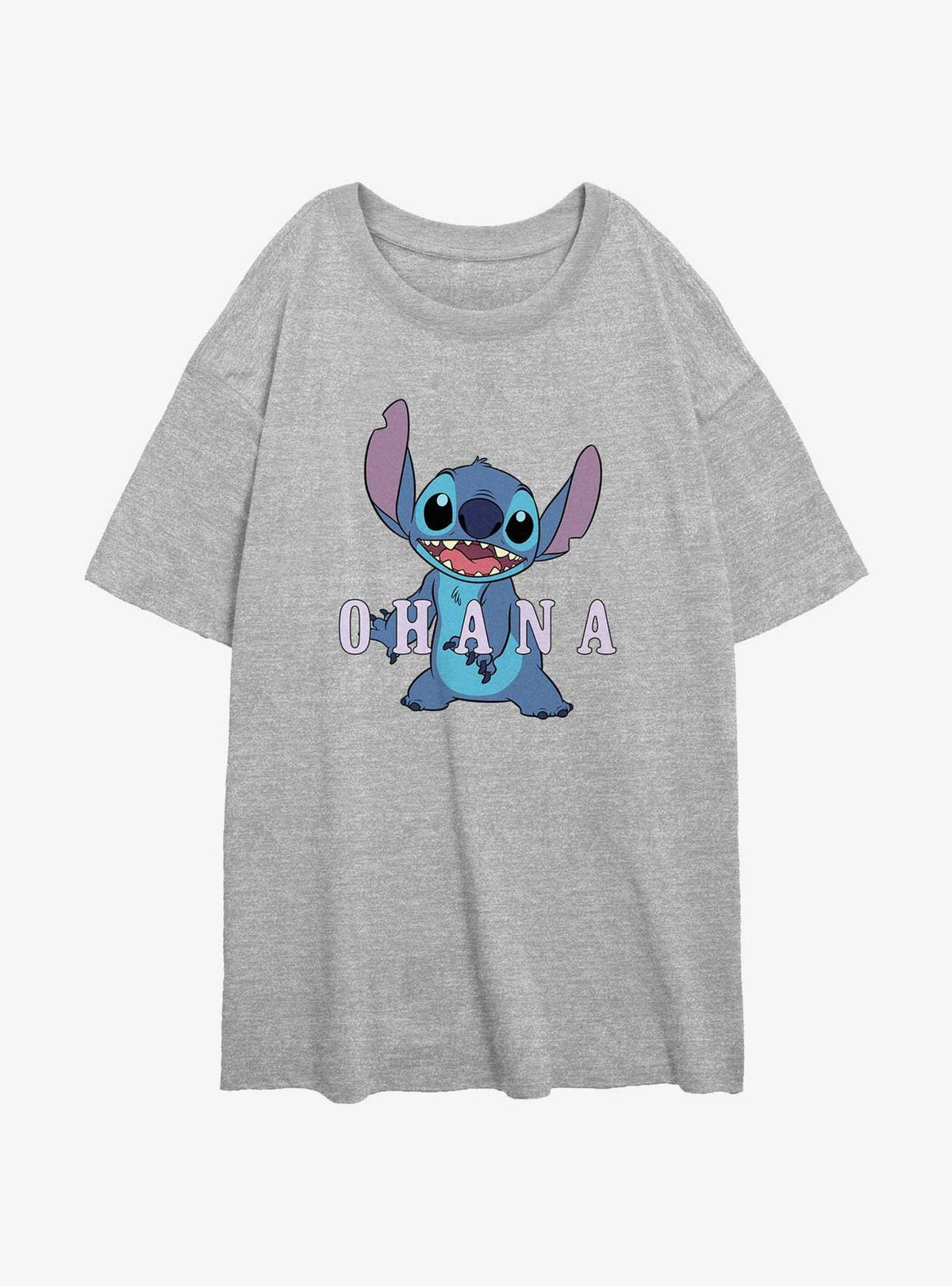 island alien duo Ohana Girls Oversized T-Shirt