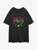 spooky holiday Oogie Dice Girls Oversized T-Shirt