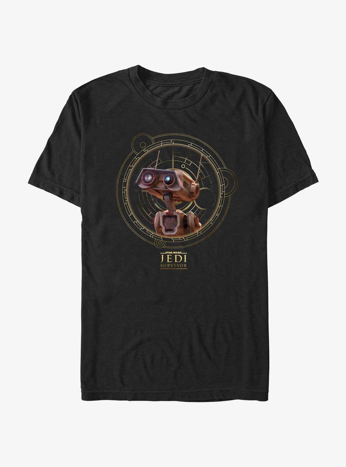 space adventure Jedi Survivor BD-1 Portrait T-Shirt