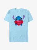 island alien duo True Love cute blue alien T-Shirt