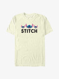 island alien duo cute blue alien Head Lineup T-Shirt