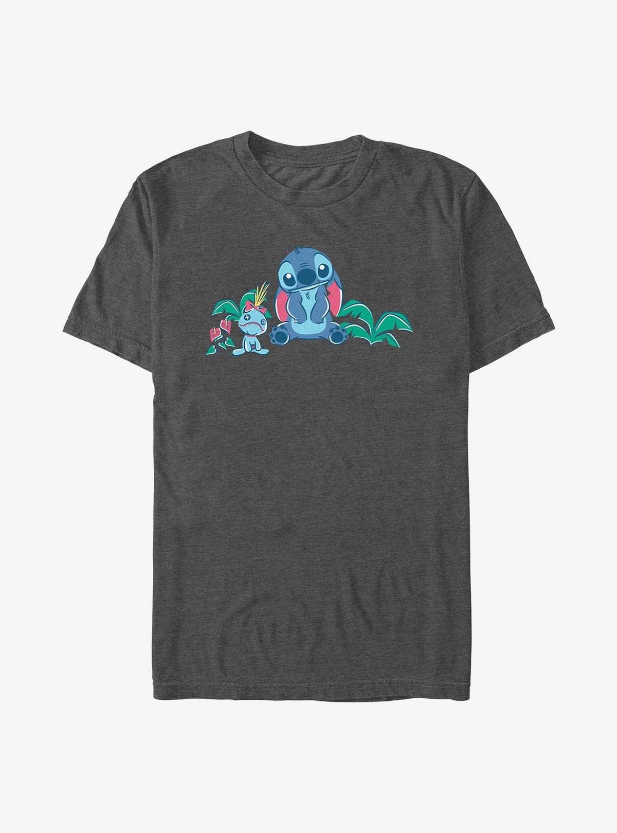 island alien duo cute blue alien Tropical T-Shirt
