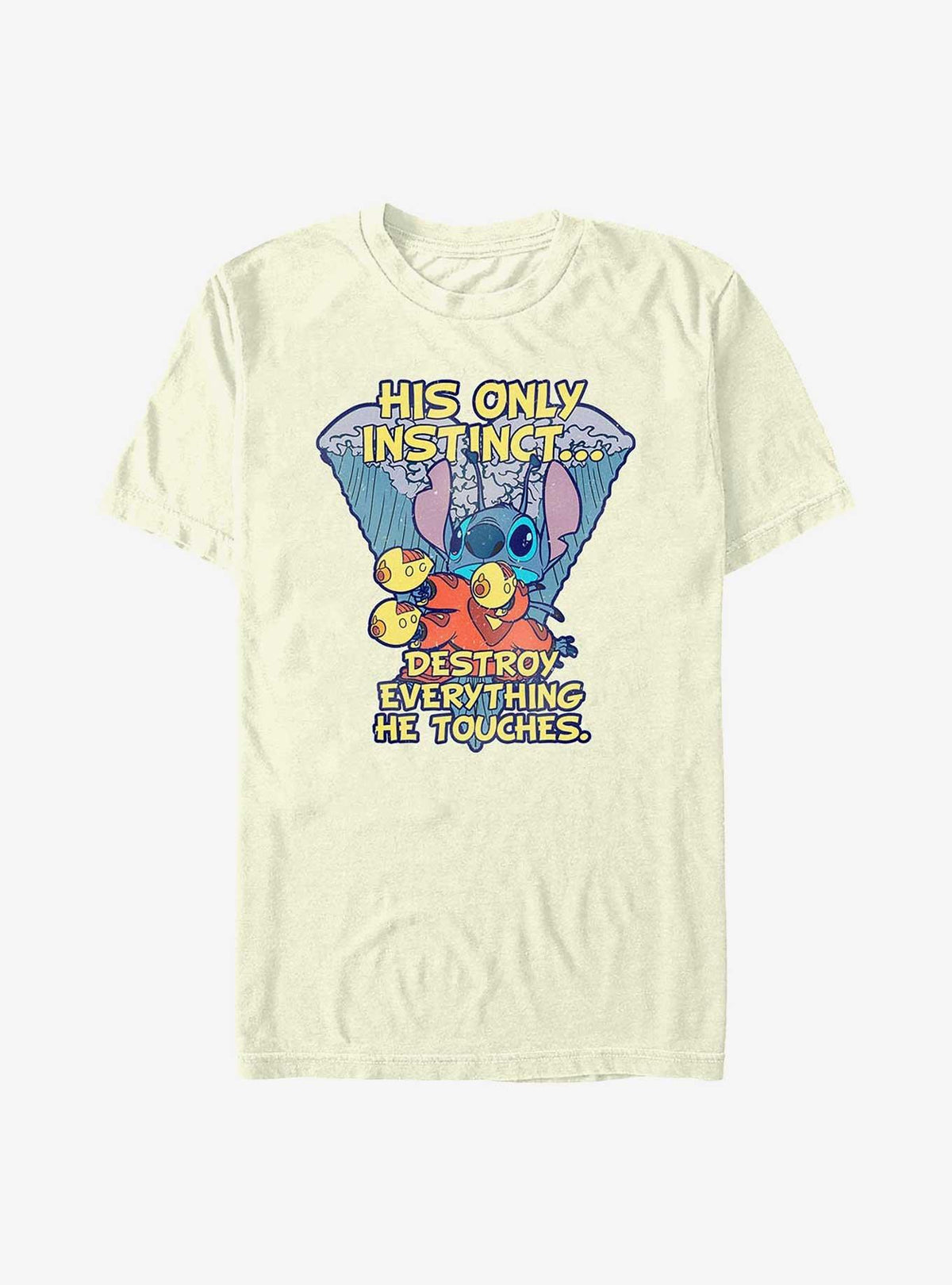 island alien duo cute blue alien Destroy Everything T-Shirt