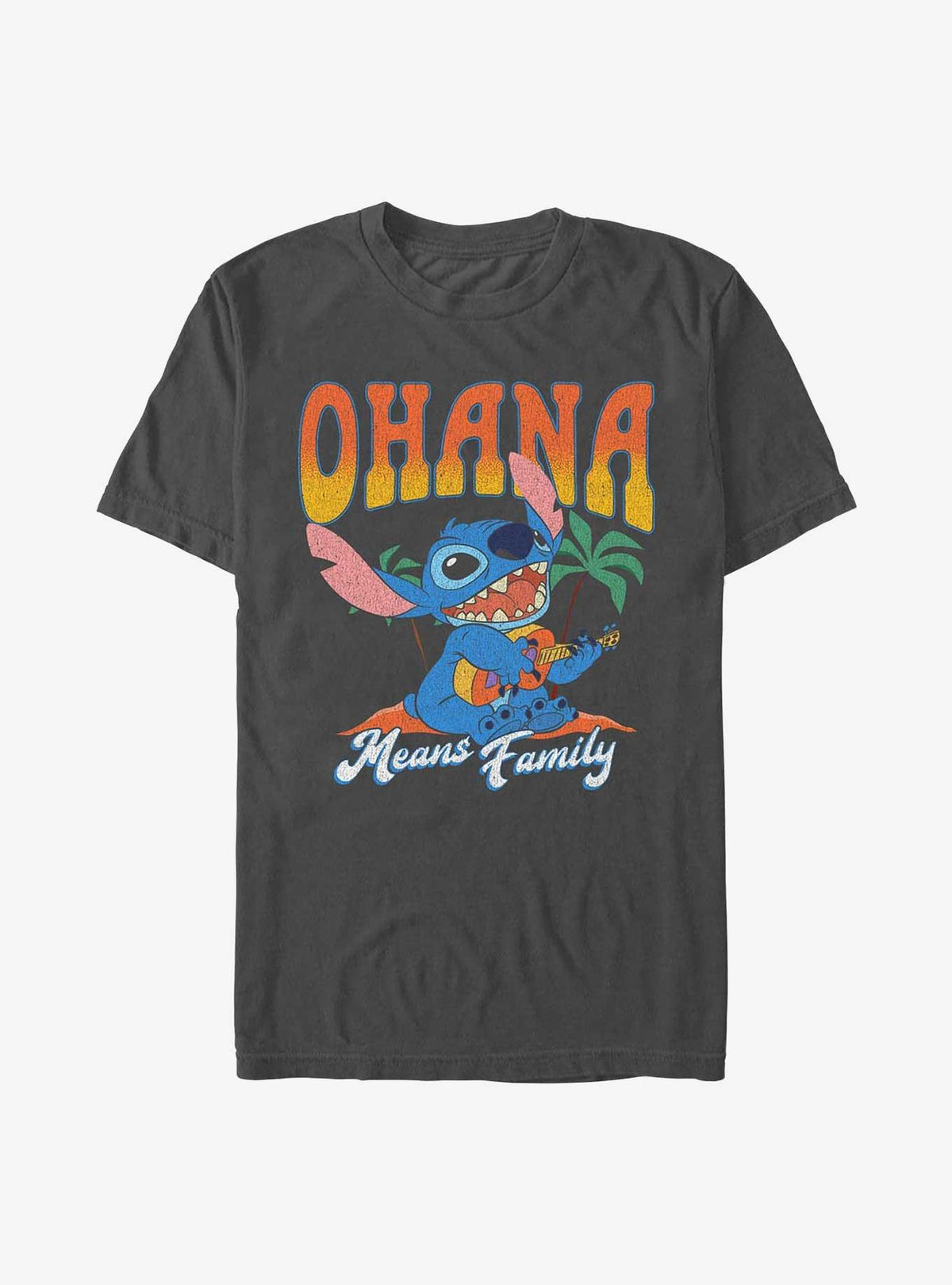 island alien duo Ohana Means Family T-Shirt