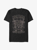 spooky holiday Jack Sketchy Skeleton T-Shirt