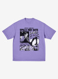 Olivia Rodrigo Guts Collage Boyfriend Fit Girls T-Shirt