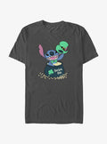 island alien duo Lucky cute blue alien T-Shirt 4