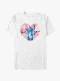island alien duo Love You cute blue alien T-Shirt