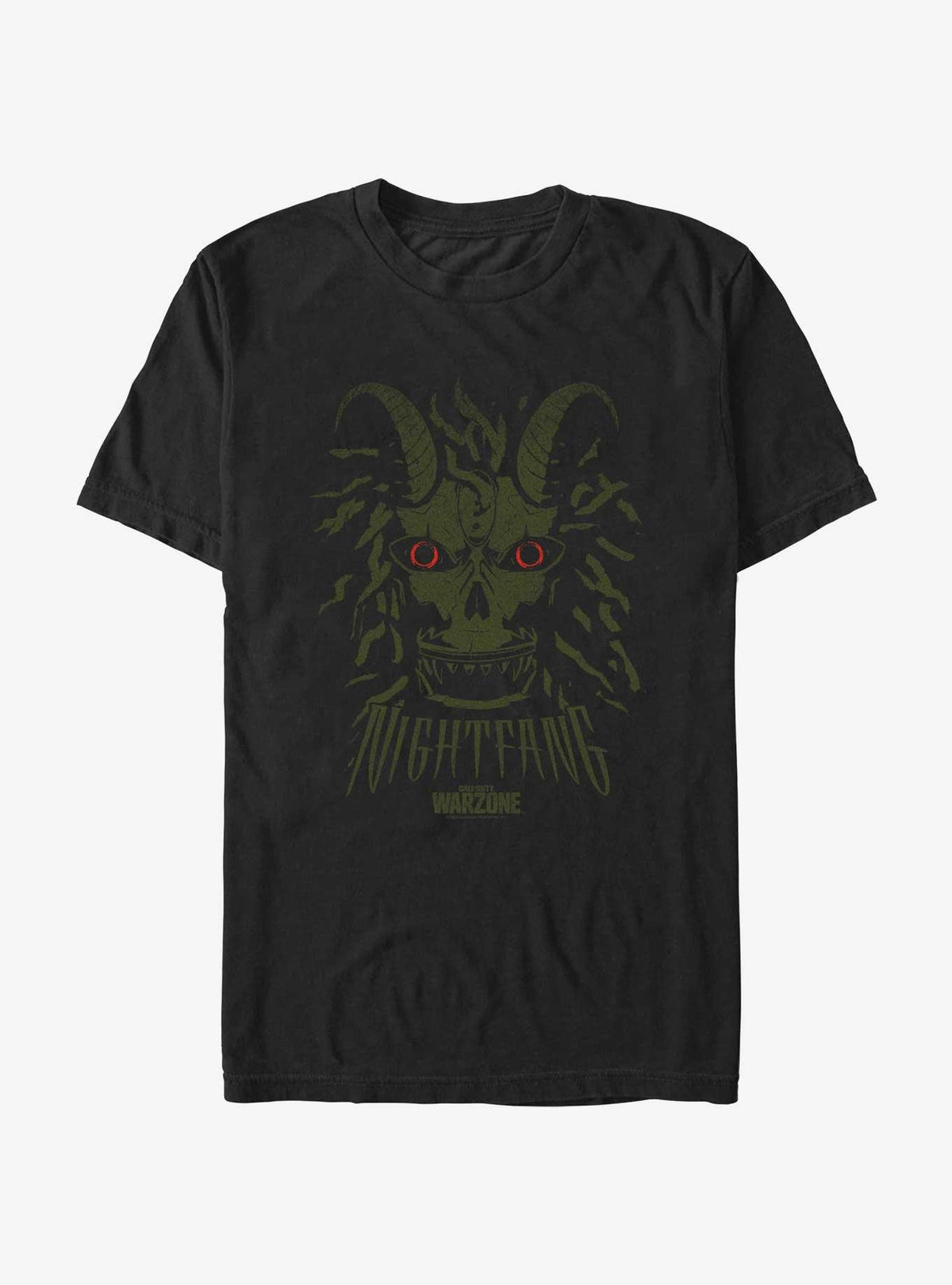 Call of Duty Warzone Night Fang Green Mask T-Shirt