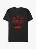 Call of Duty Warzone Ghost Faces Televisions T-Shirt