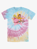 Nintendo Princess Peach Daisy Star Tie-Dye T-Shirt