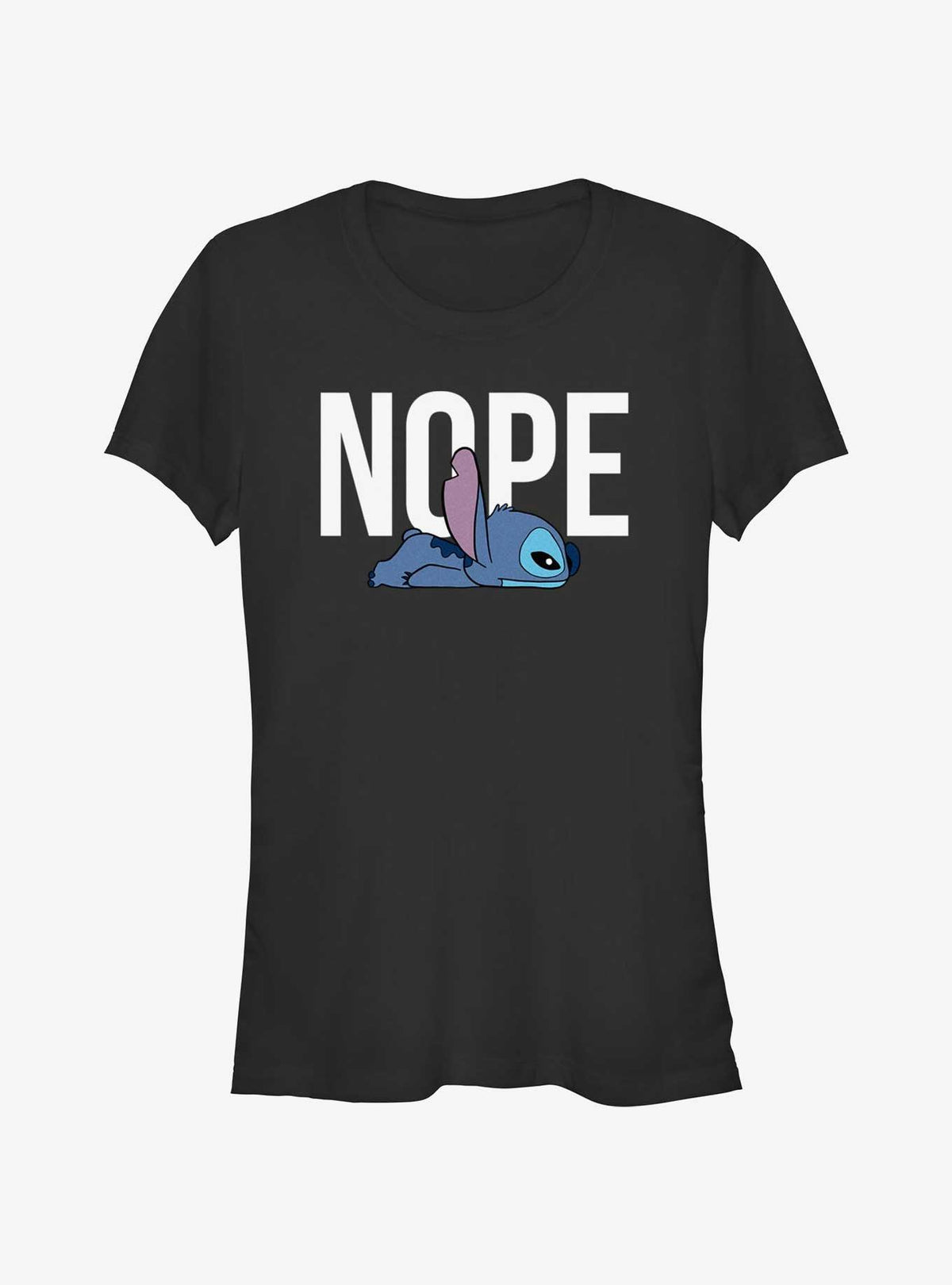 island alien duo Nope cute blue alien Girls T-Shirt