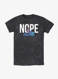 island alien duo Nope cute blue alien Mineral Wash T-Shirt