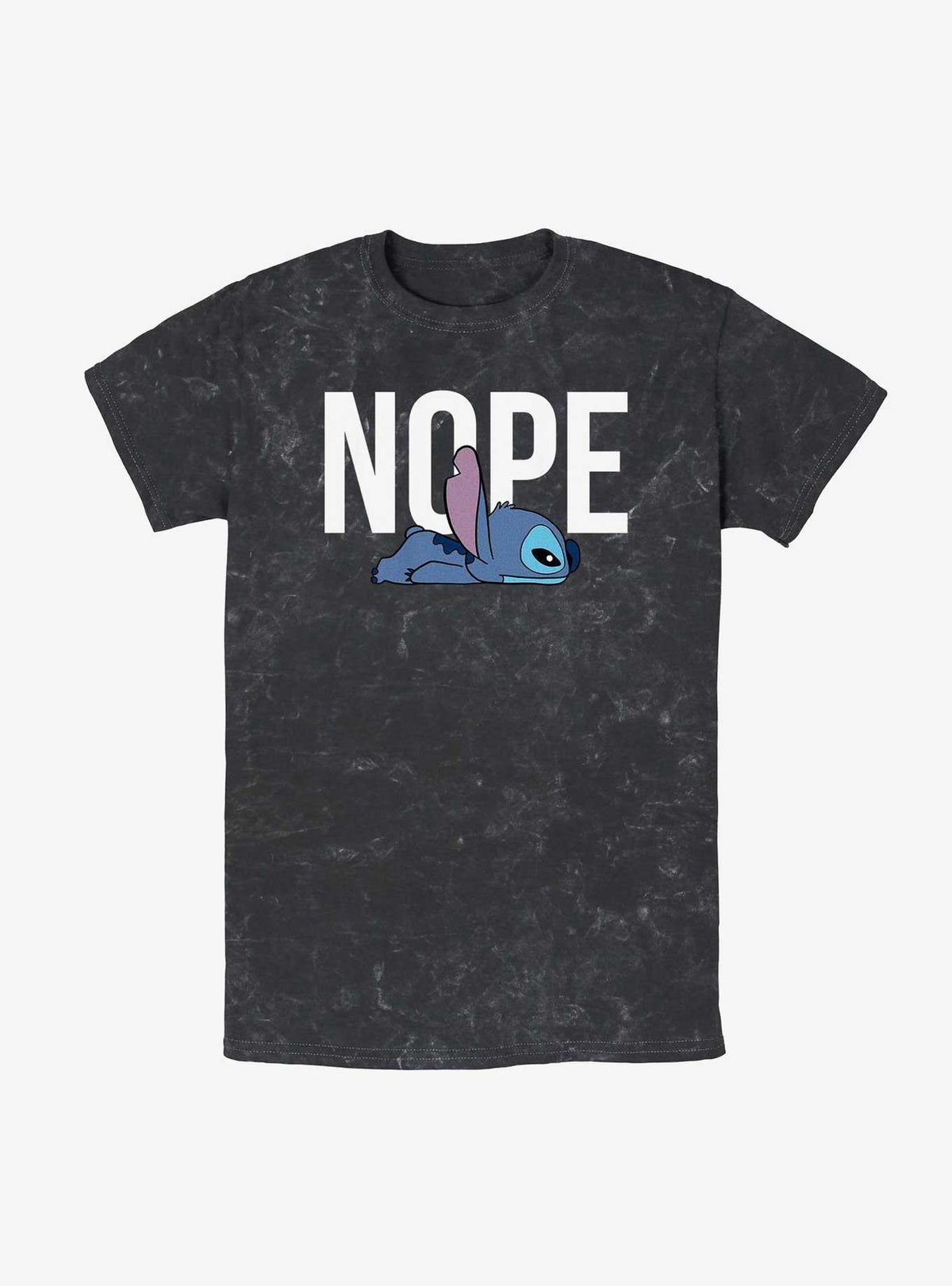 island alien duo Nope cute blue alien Mineral Wash T-Shirt