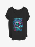 spooky holiday Pumpkin King World Tour Girls T-Shirt Plus Size