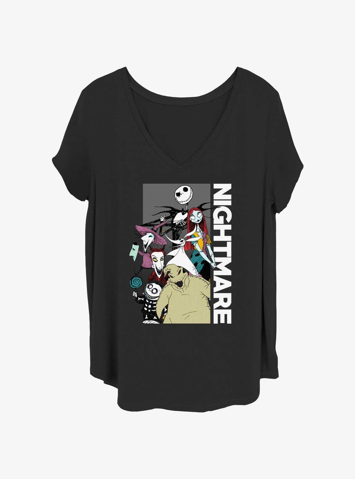 spooky holiday Team Stacked Girls T-Shirt Plus Size