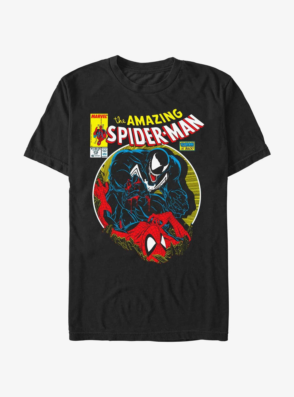web hero Venom Wins T-Shirt