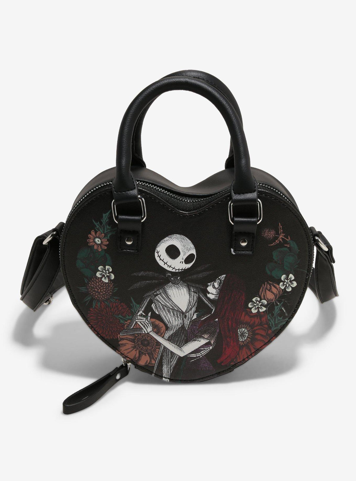 spooky holiday Jack Sally Hear Figural Crossbody Bag 5