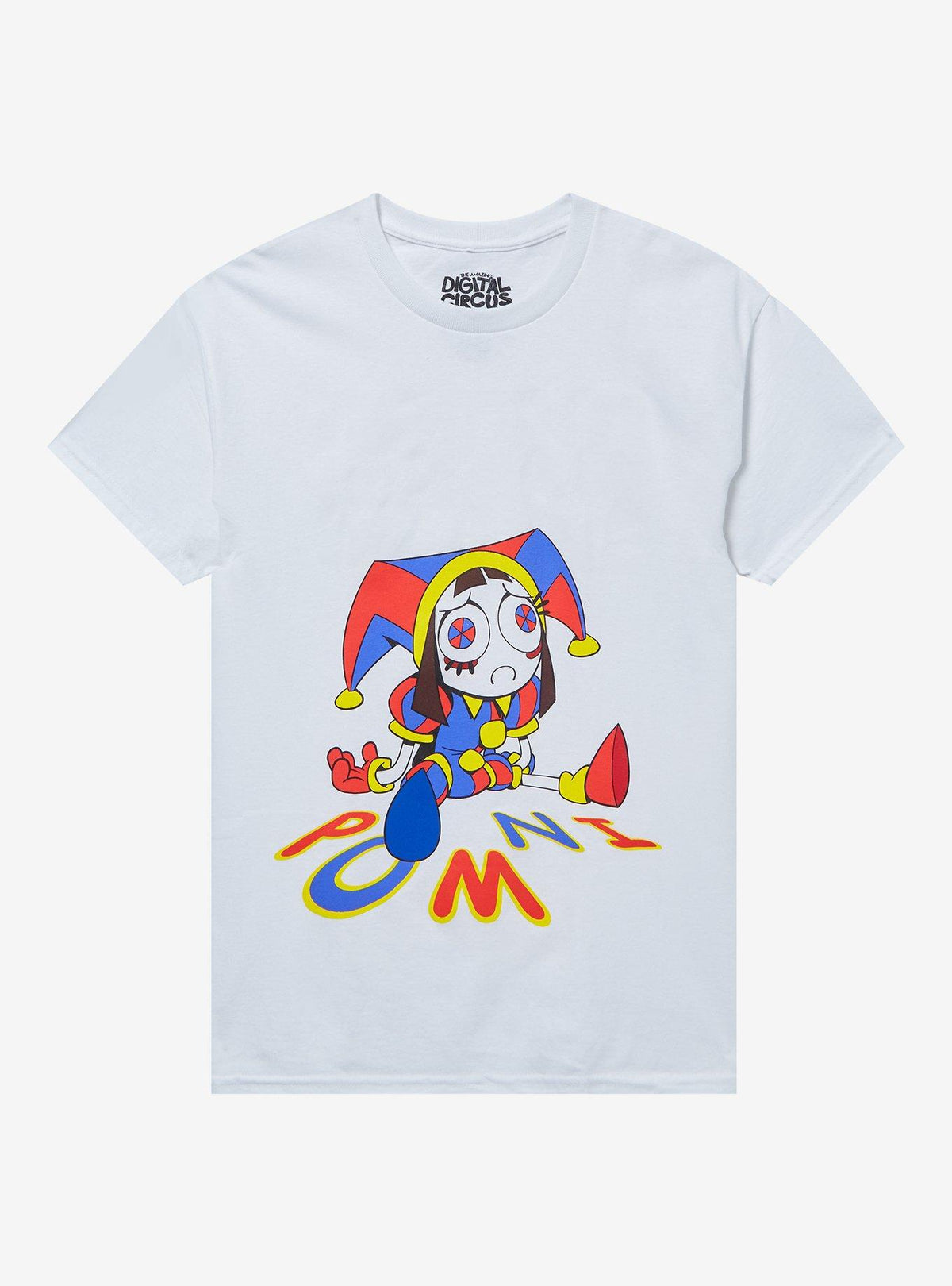 The Amazing Digital Circus Pomni Glow-In-The-Dark T-Shirt