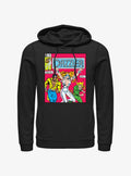 Dazzler Power Man and Iron Fist Comic Cover Hoodie