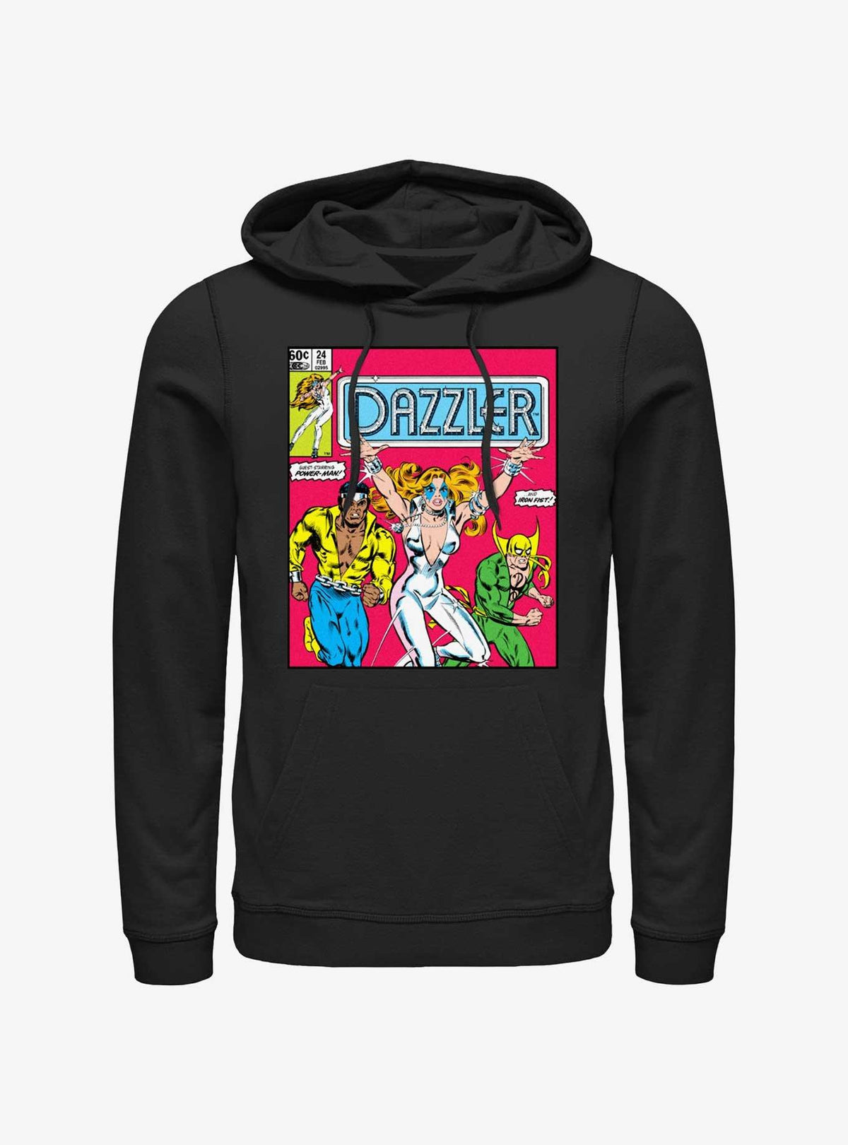 Dazzler Power Man and Iron Fist Comic Cover Hoodie