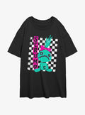 island alien duo Punk Scrump Girls Oversized T-Shirt