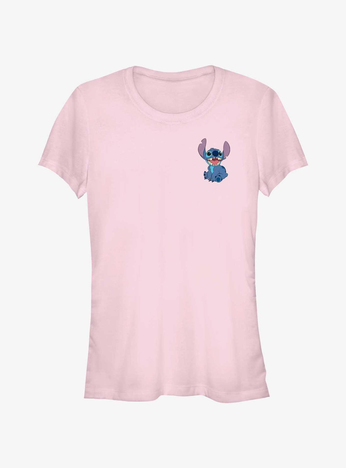island alien duo Happy cute blue alien Pocket Girls T-Shirt