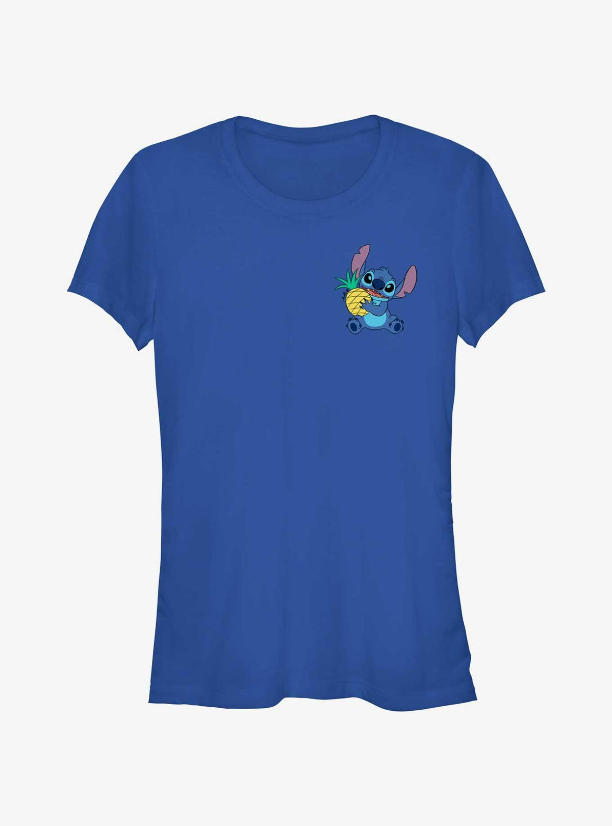 island alien duo Pineapple Hug Pocket Girls T-Shirt