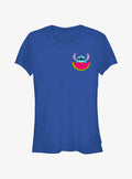 island alien duo Watermelon Pocket Girls T-Shirt