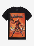 masked antihero Secret Wars Homage Comic Cover T-Shirt