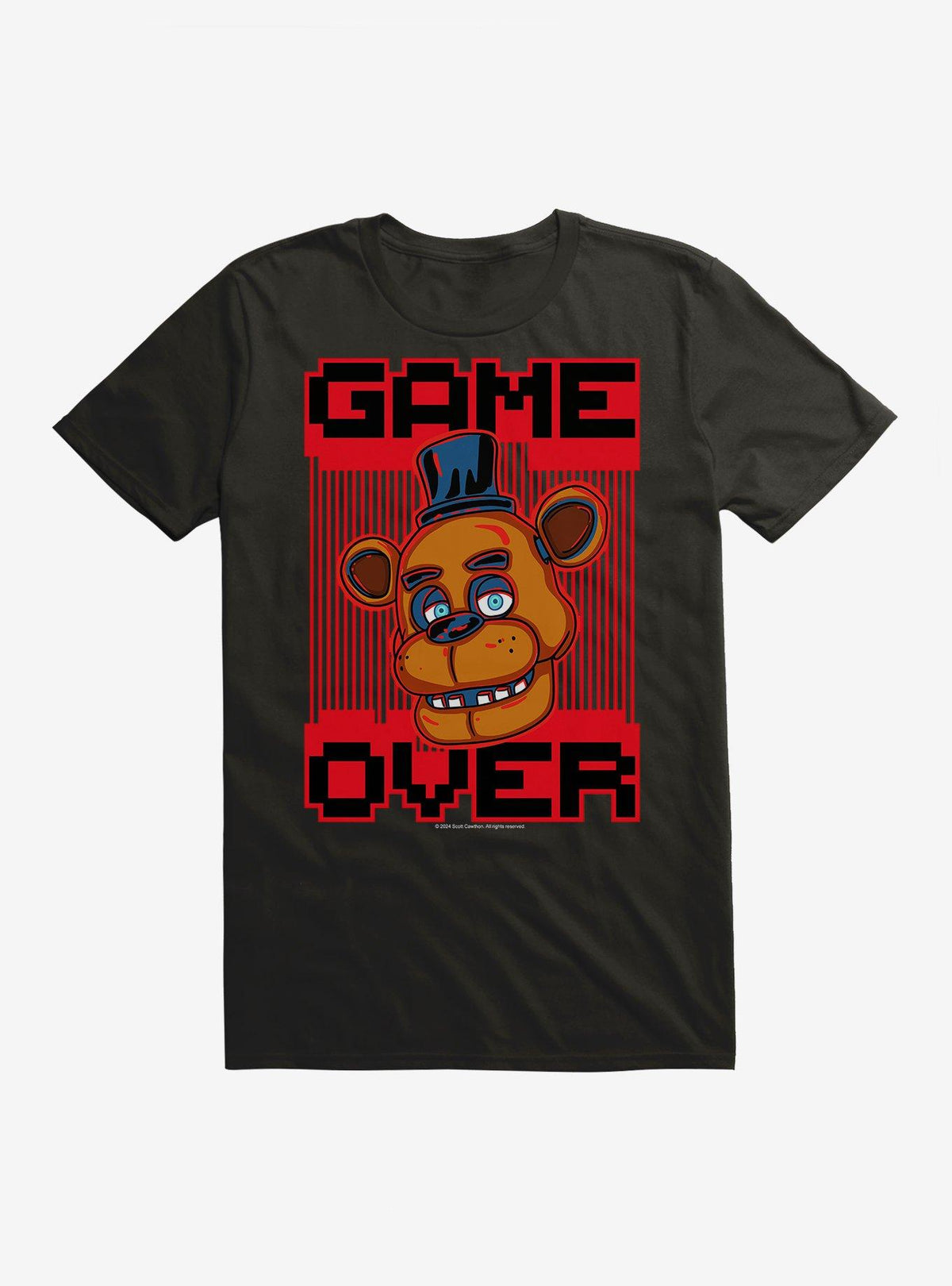 animatronic horror Game Over T-Shirt