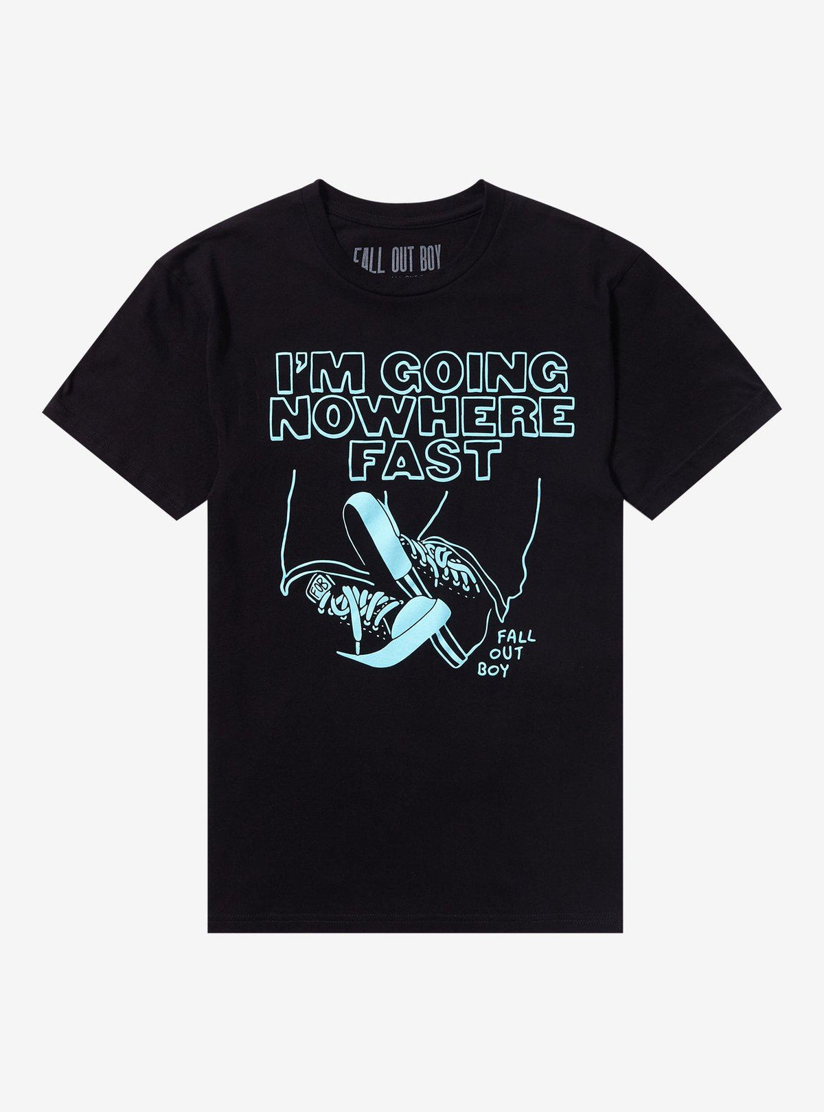 Fall Out Boy Going Nowhere Fast Boyfriend Fit Girls T-Shirt | Premium Unisex T-Shirt, Trending Graphic Tee