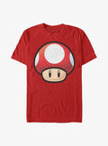 Nintendo retro platform gamer Red Mushroom T-Shirt