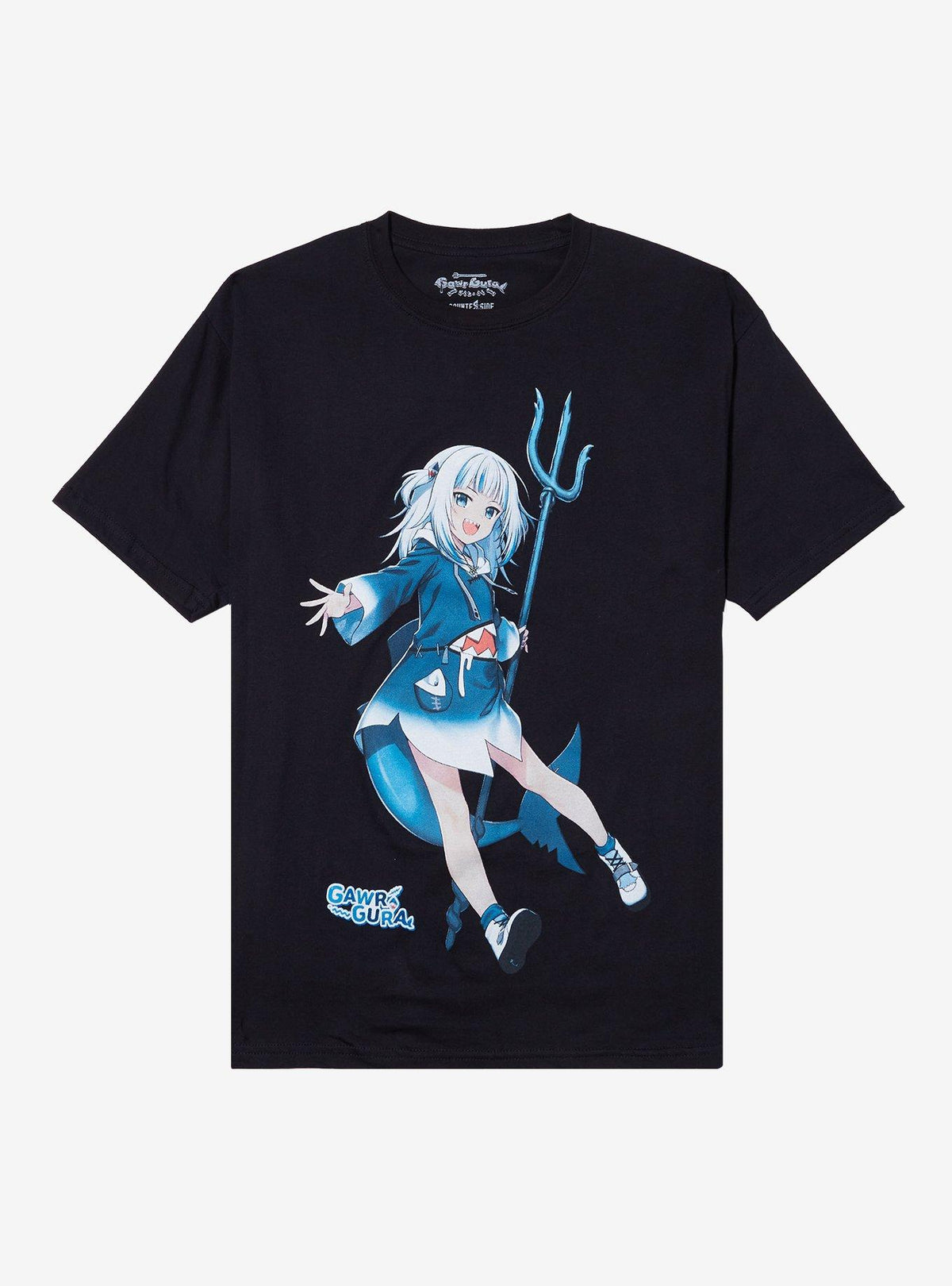 CounterSide X Hololive Myth Gawr Gura T-Shirt 2