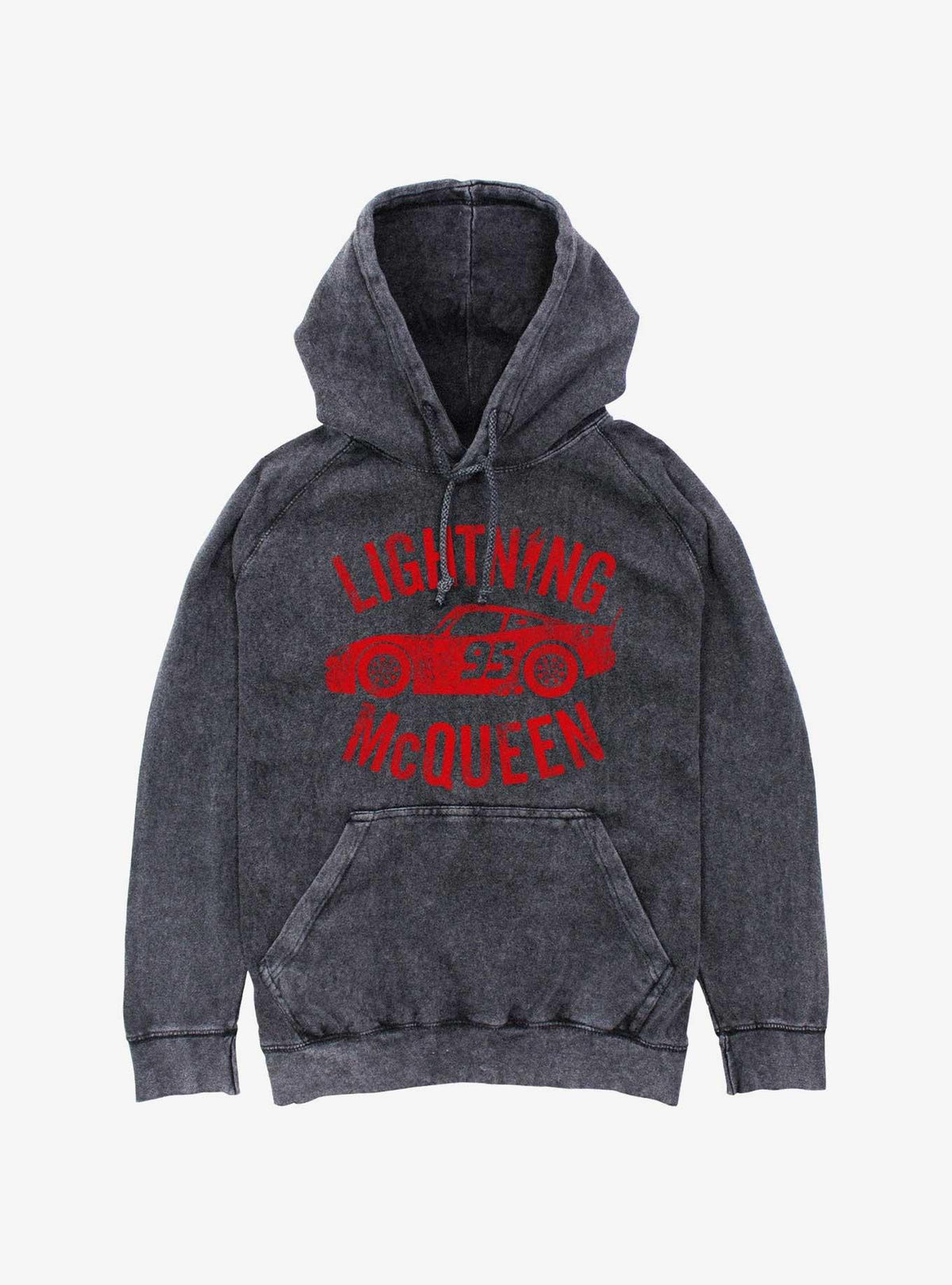 Pixar Cars Lightning McQueen 95 Mineral Wash Hoodie