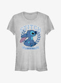 island alien duo Athletic cute blue alien Girls T-Shirt