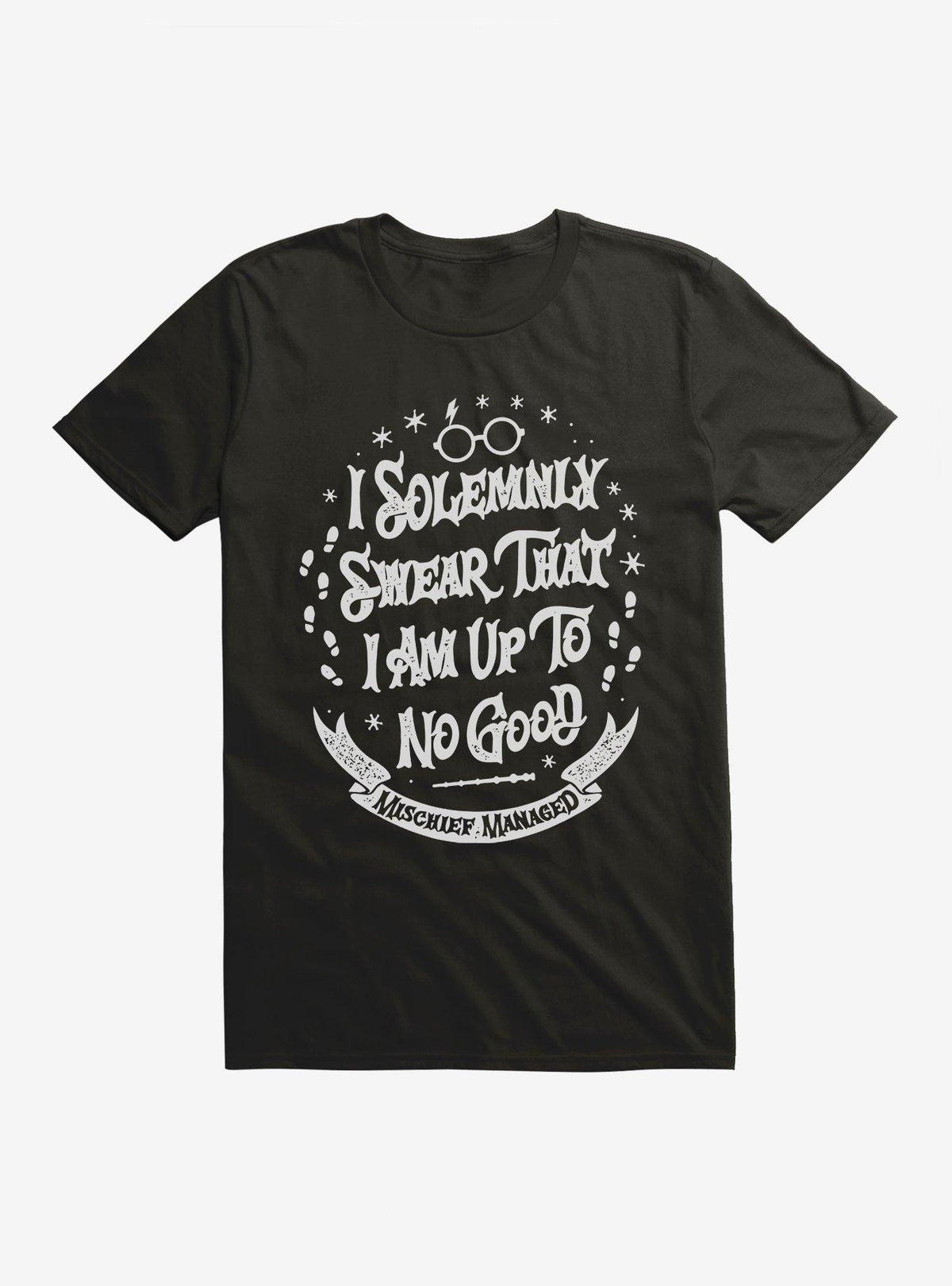 wizard school Solemnly Swear No Good T-Shirt